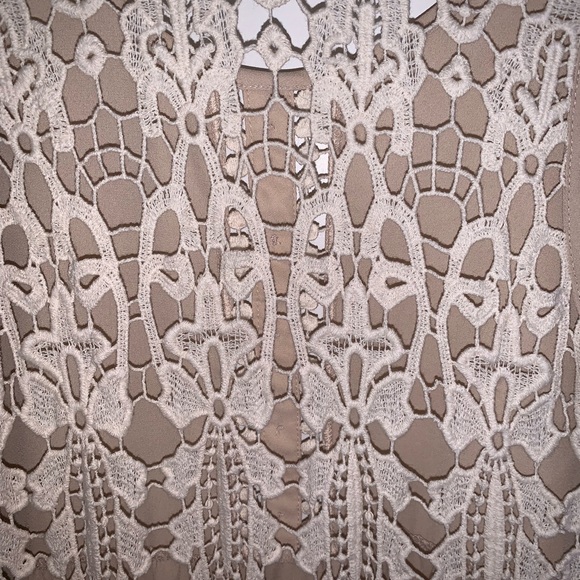 Tan lace dress - Picture 8 of 8